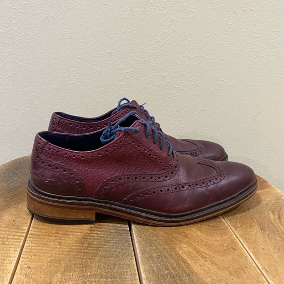 Cole Haan Other - Cole Haan Red Classic Wingtip Oxfords size 9.5